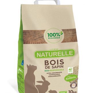 Perlinette Litière bois de sapin 10 kg