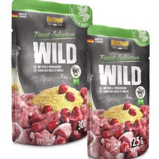 Gibier, millet, canneberges