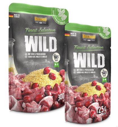 Gibier, millet, canneberges