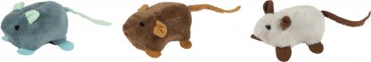 Jouet chat :  Peluche en forme de souris avec de l'herbe à chat – Image 4